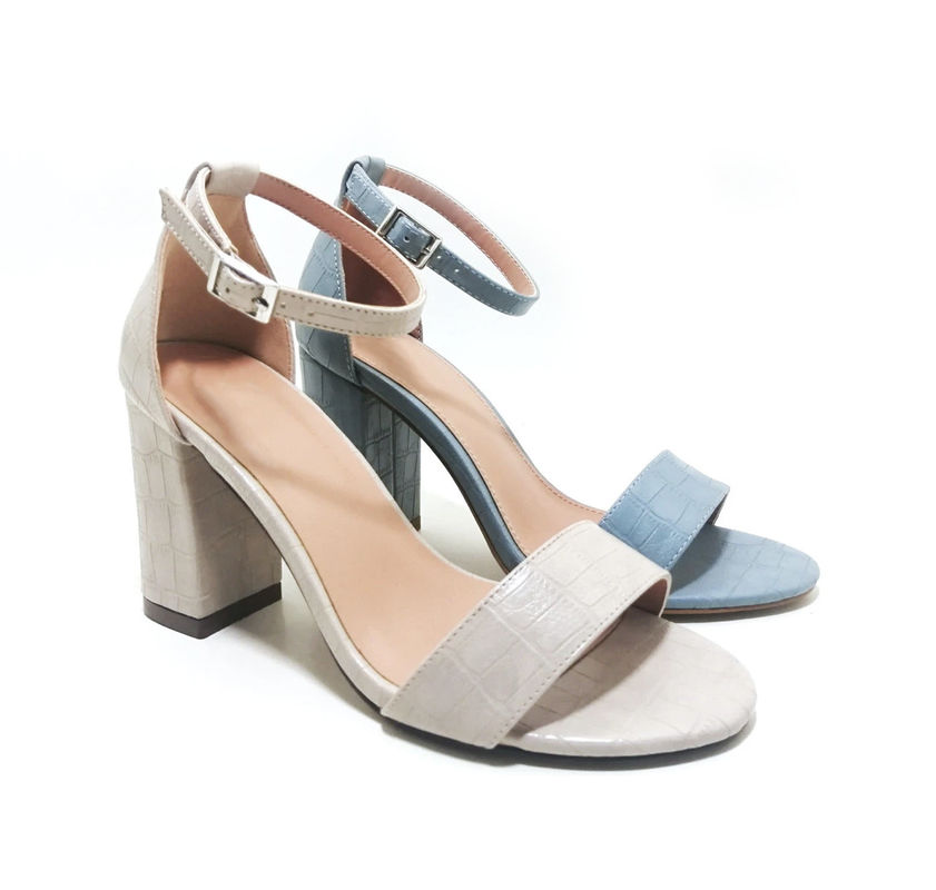 disesuaikan Rhinestone Sepatu Sepatu Open Toe Stiletto Sepatu Jenis