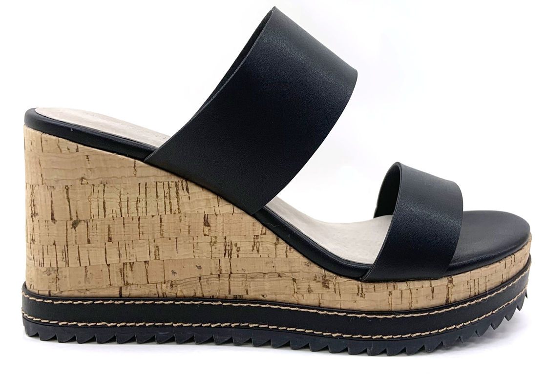 Ukuran reguler wanita bulu tumit dengan pola padat tinggi tumit 3 inci 4,5 inci