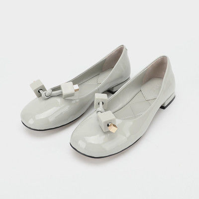 Wanita Casual Flat Loafer Sepatu Dengan EVA Insole Hitam Putih Warna